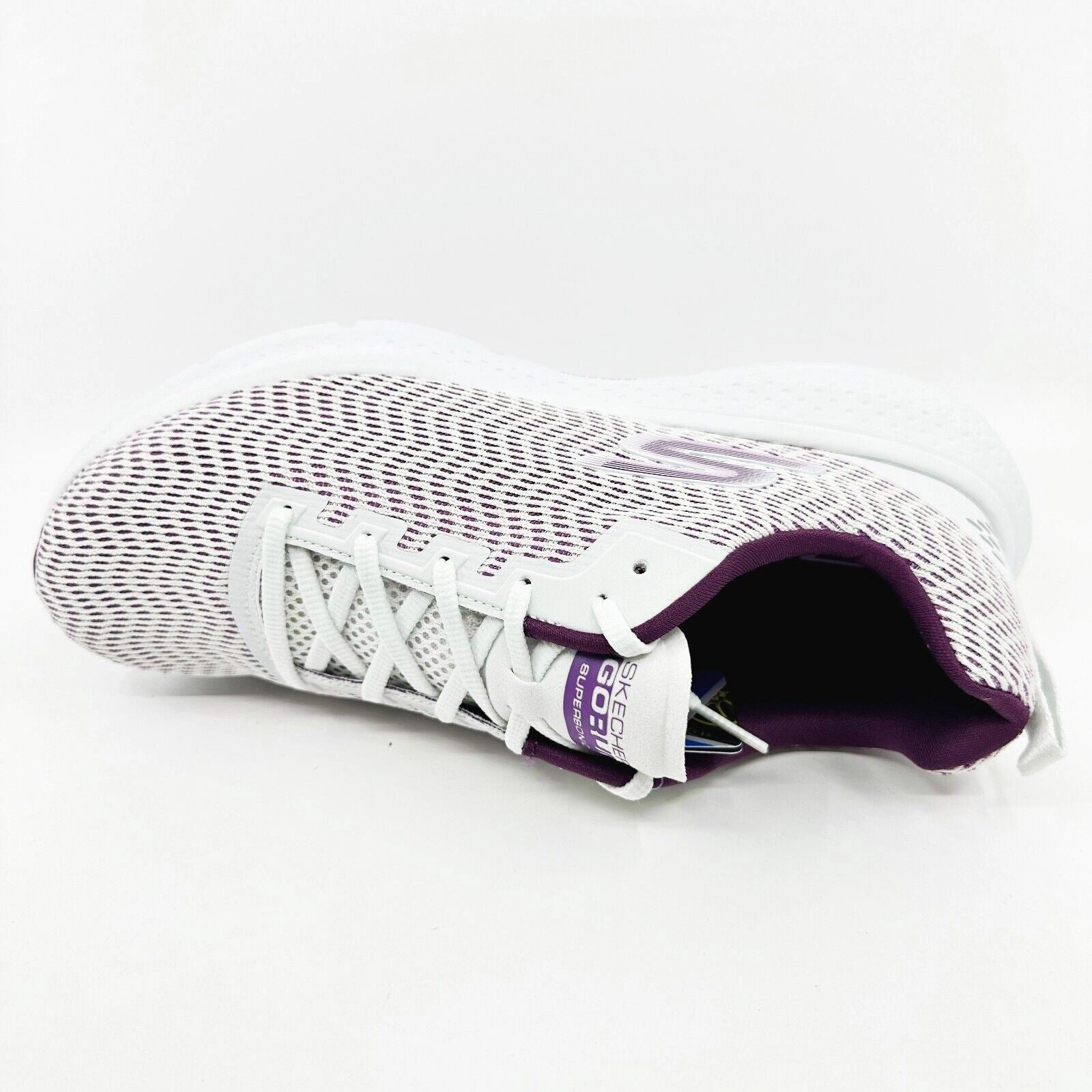 Skechers Go Run Supersonic White Womens Athletic Running Shoes Best Rated Shoes For Running