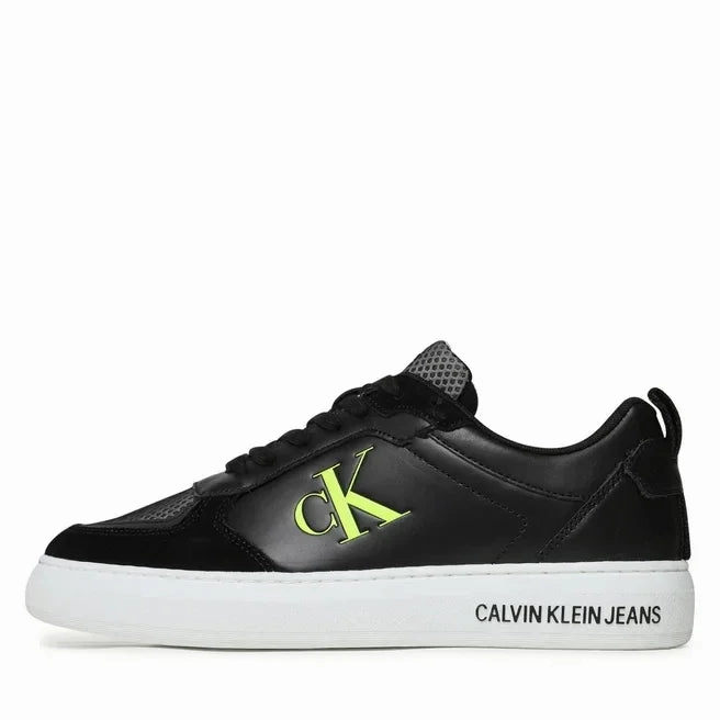 Casual Shoes 2017 Calvin Klein Jeans Casual Cupsole Xray Trainer Men YM0YM00607-BLK