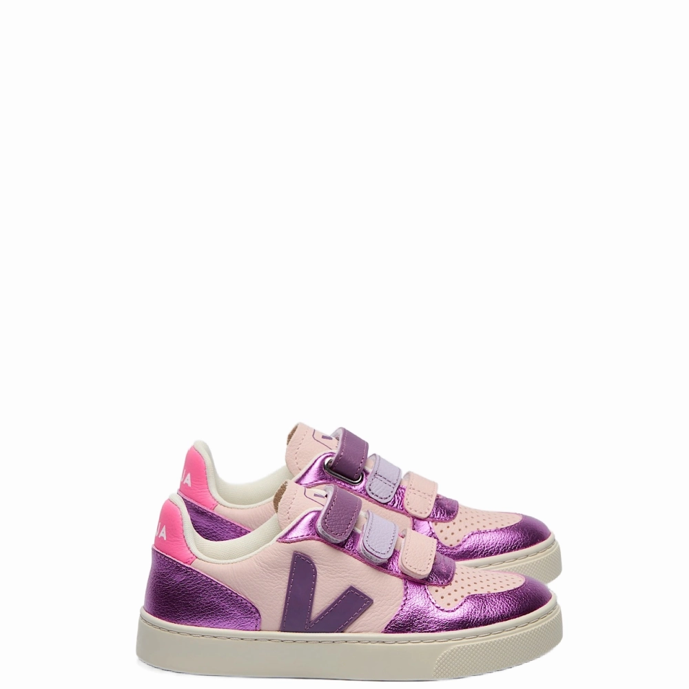 V-10 SMALL PETALE Canvas Tennis Sneakers