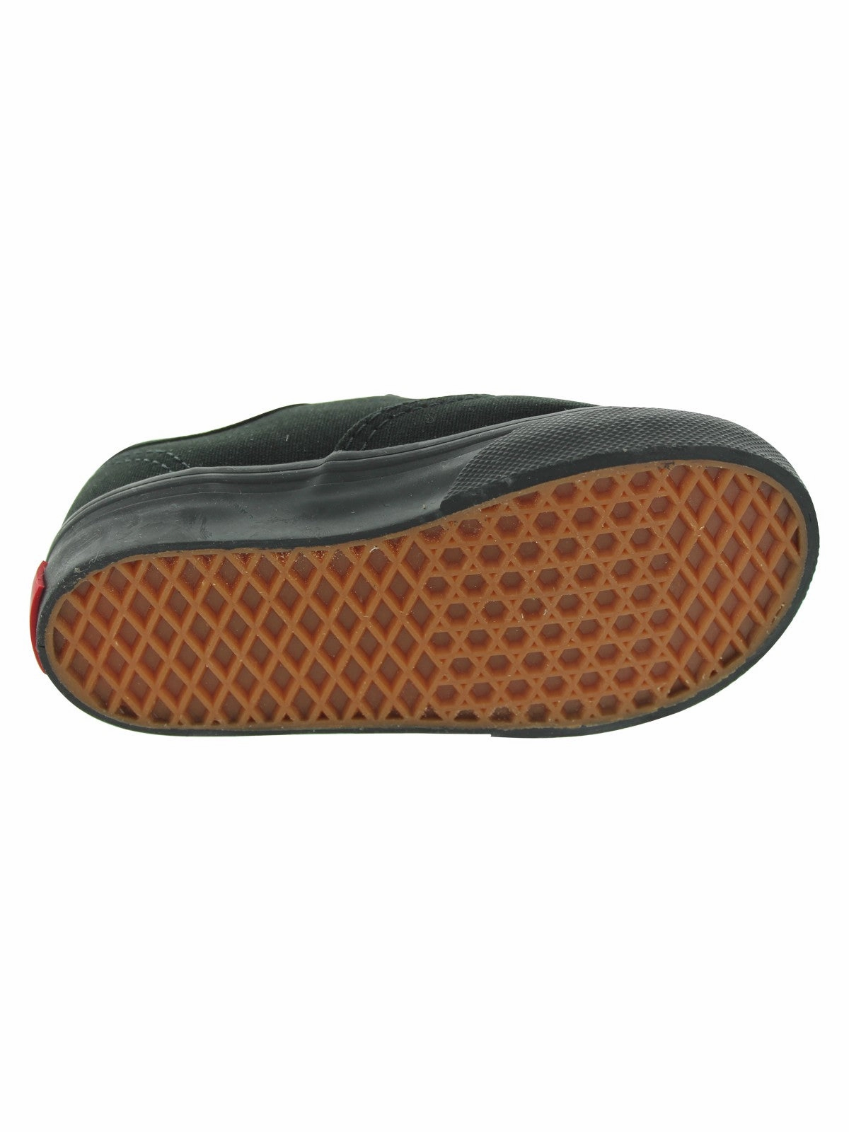 Vans Authentic Classic Canvas Toddler Shoes Black/Black VN | Comfy Padded Kids Sneakers Are Made For Walking Top Walking