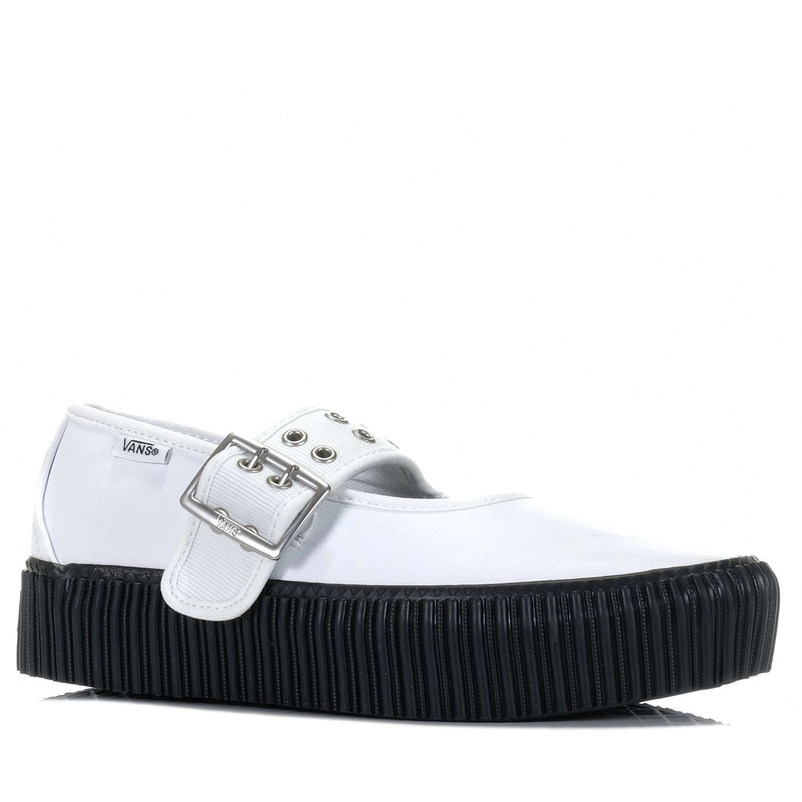 Vans Mary Jane Creeper Grunge White/Black Best Golf Walking Shoes