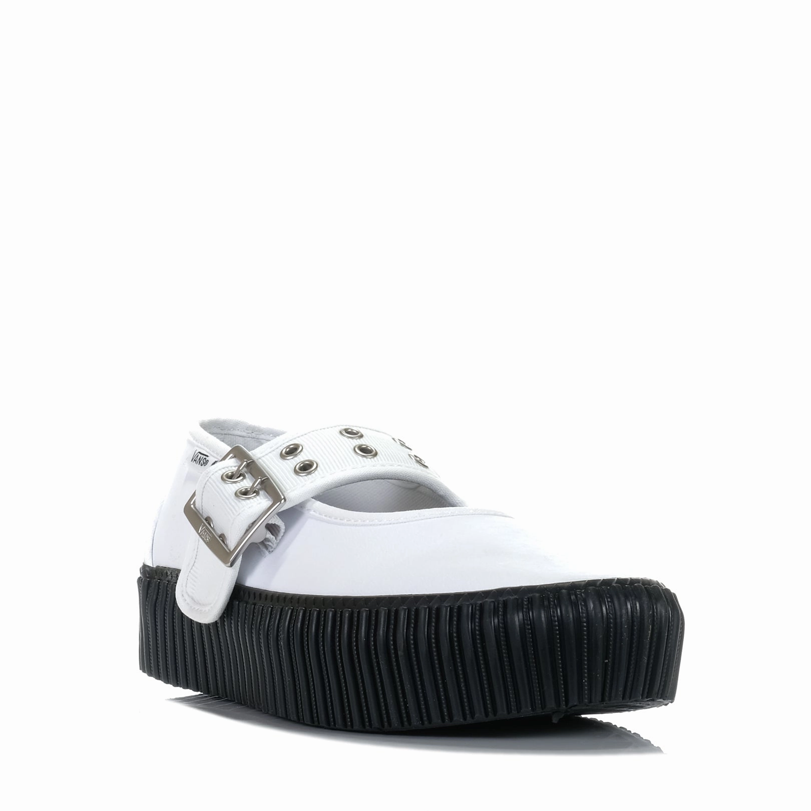 For Treadmill Walking Best Walking Vans Mary Jane Creeper Grunge White/Black