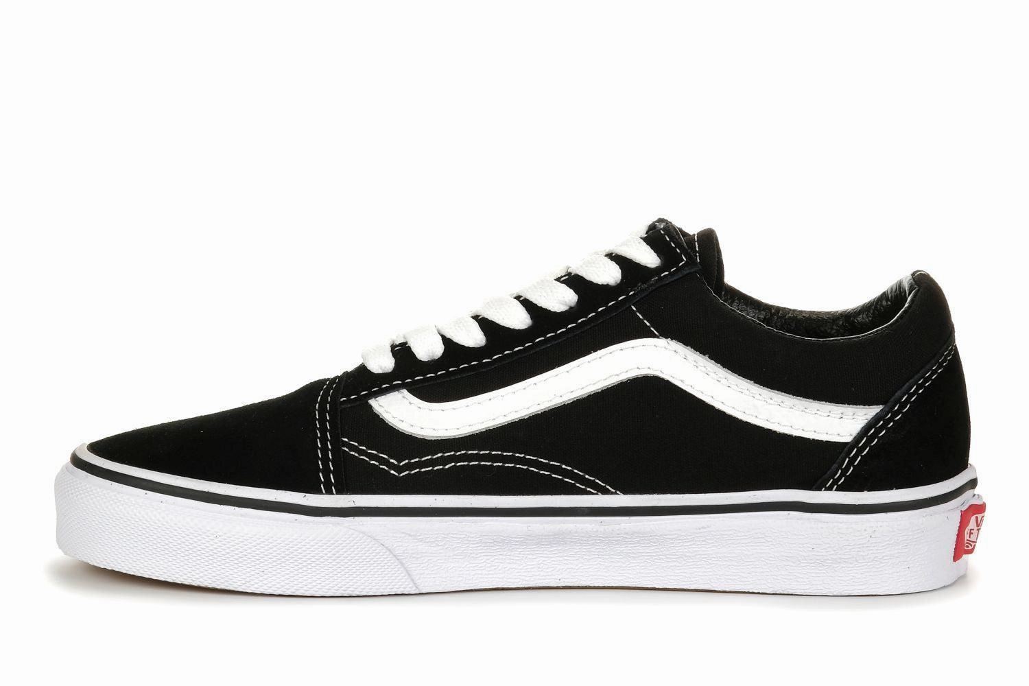 Nice Skate Vans Old Skool Black/White