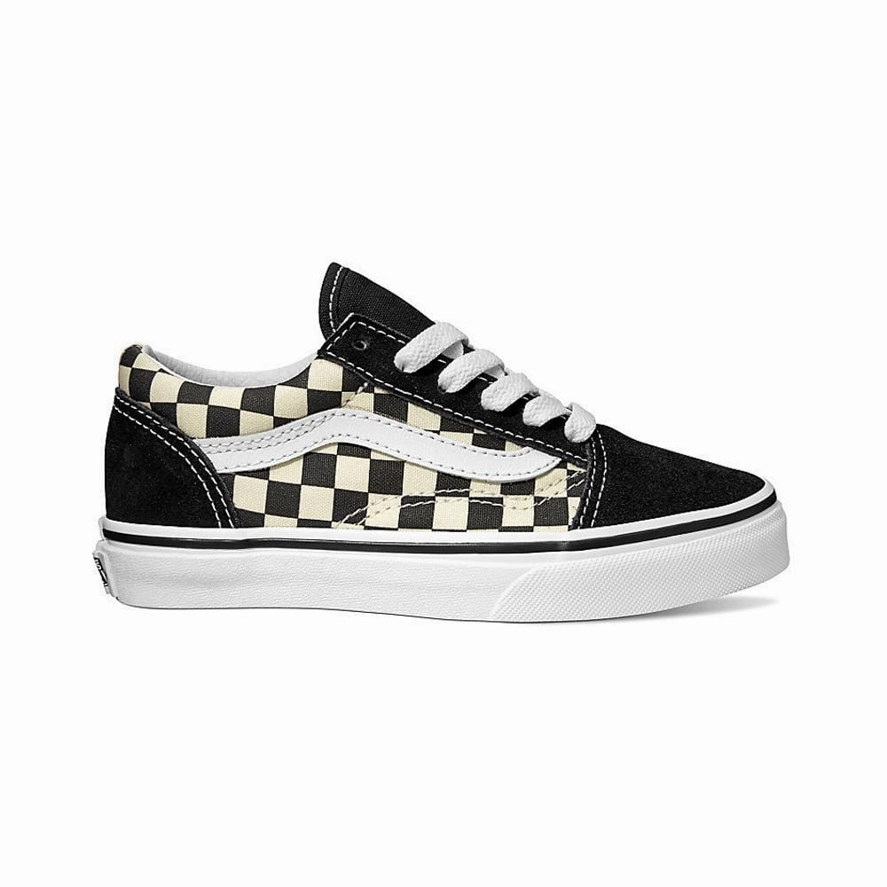 Skater Style Shoes Vans Old Skool Primary Check