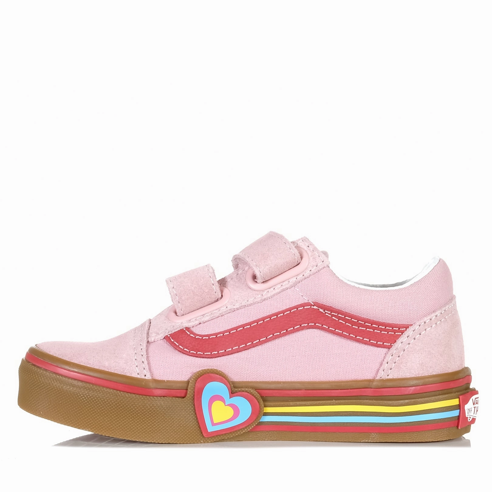 Vans Old Skool V Heart Pink/Multi Purple Skate