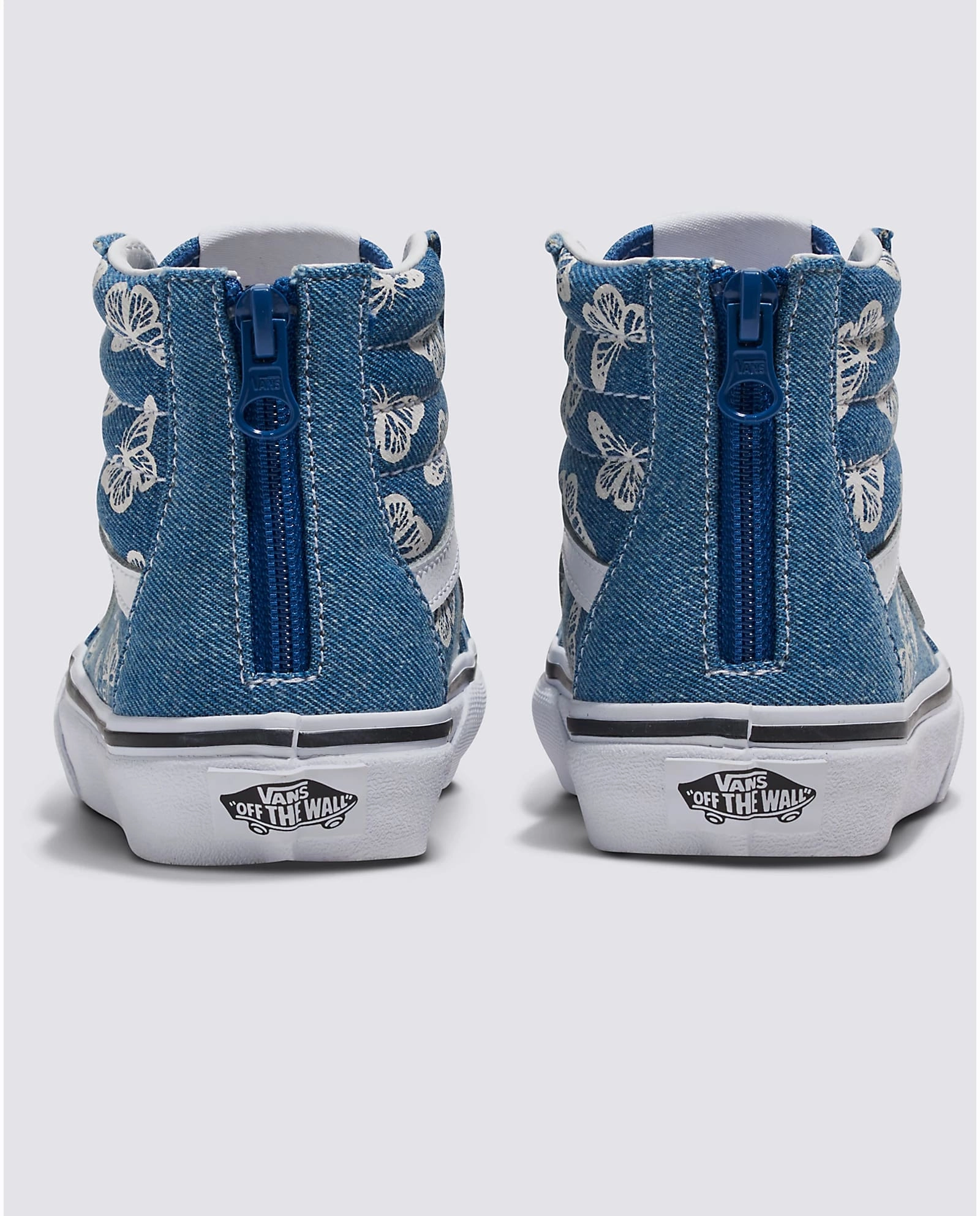 Oasis Shoes Skate Shoes Vans Sk8-Hi Zip Kids Denim - Navy / True White