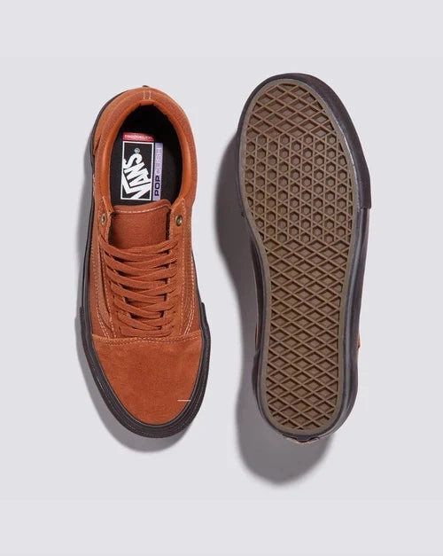 Vans Skate Old Skool - Sienna / Chocolate Power Skate Shoes
