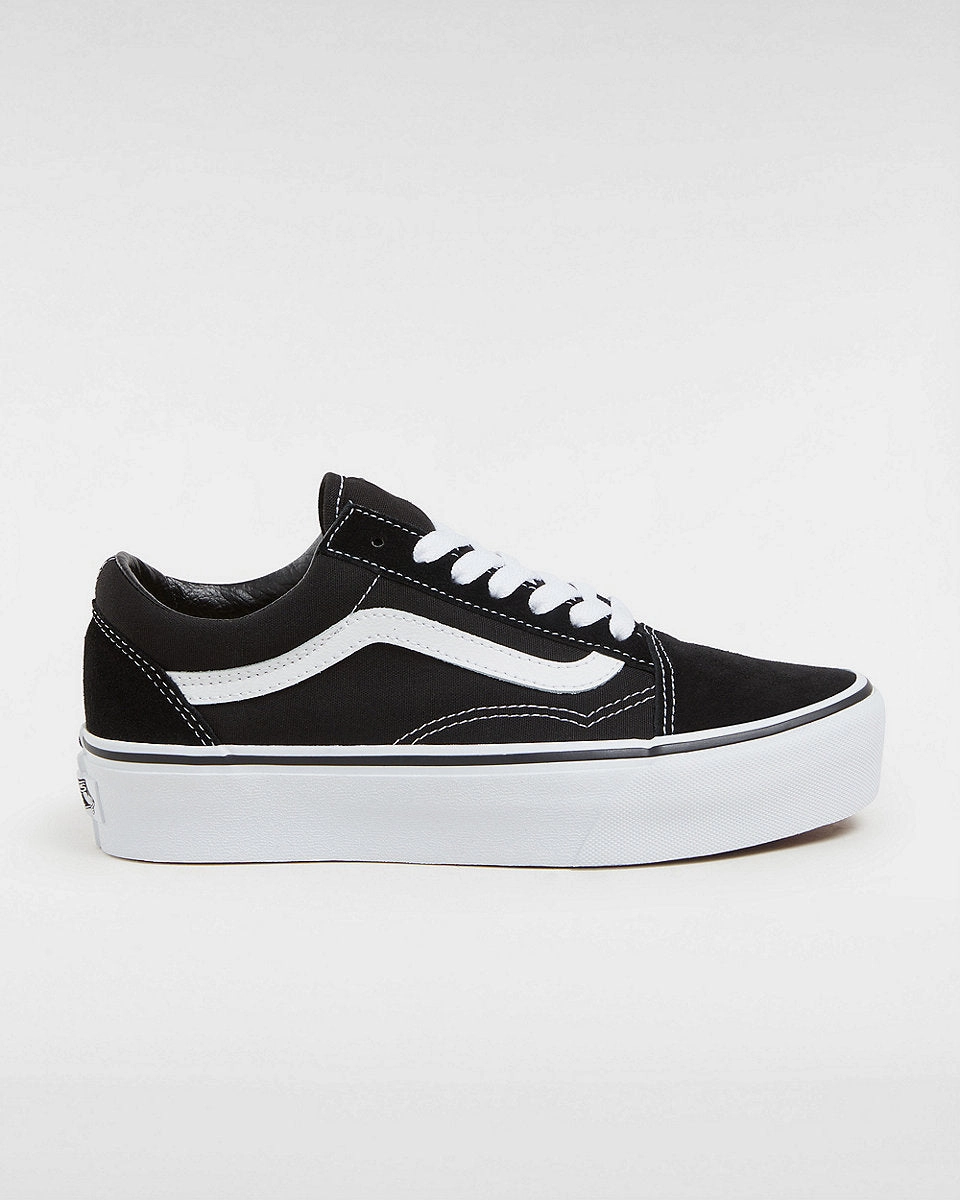 Zoom Sb Skate Shoes Vans Womens Platform Old Skool Shoes - Black/White