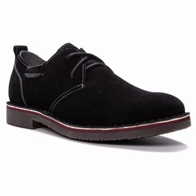 Casual Shoes For Wide Feet Propet's Men Casual Shoes - Finn MCX022S - Black