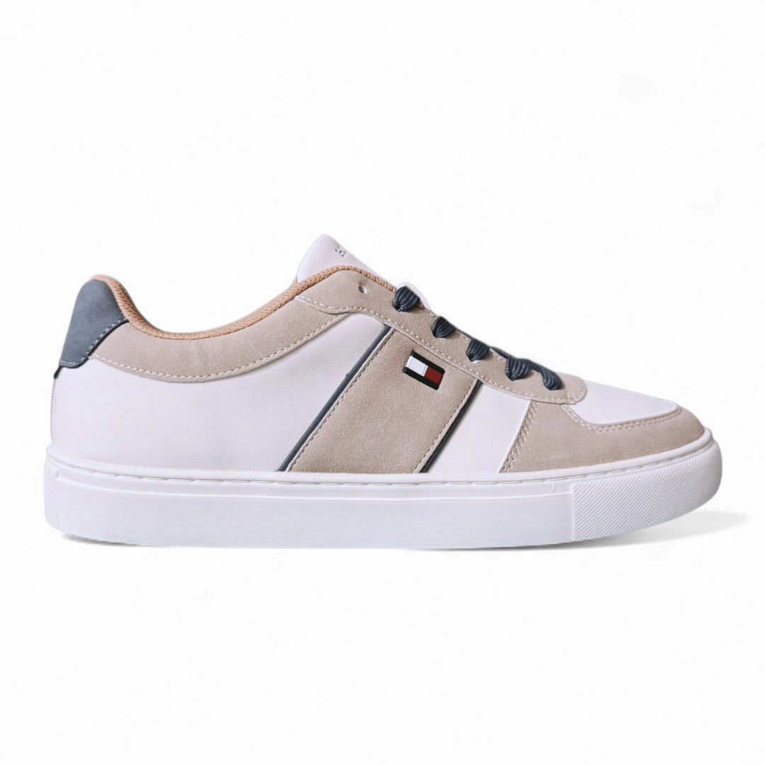Best Shoes For Casual Bike Riding Tommy Hilfiger Baffie Sneakers Men - OFFWHT