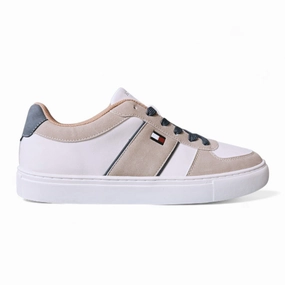 Tommy Hilfiger Baffie Sneakers Men - OFFWHT Casual Dc Shoes