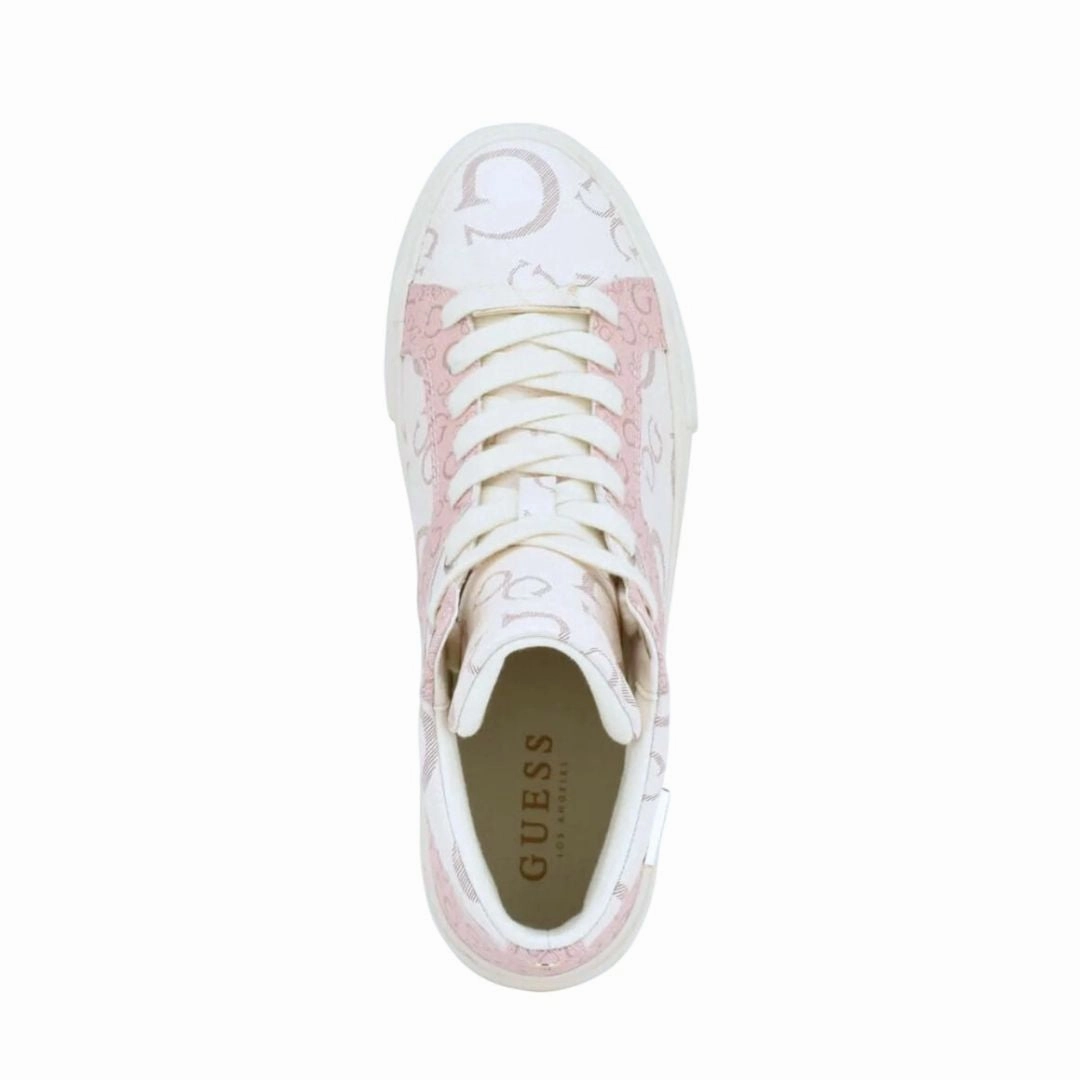Flow Runner Sneakers Guess Matches High-Top Sneakers Women - WHTRSE