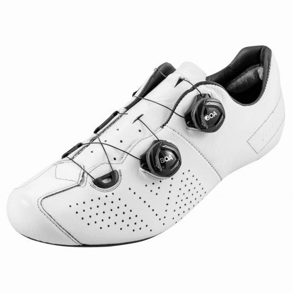 Launch Spd Cycling Shoe VITTORIA LA TECNICA KANGAROO LEATHER CYCLING SHOES WHITE
