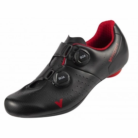 Cycling Winter Shoes VITTORIA VELOCE CYCLING SHOES BLACK/RED