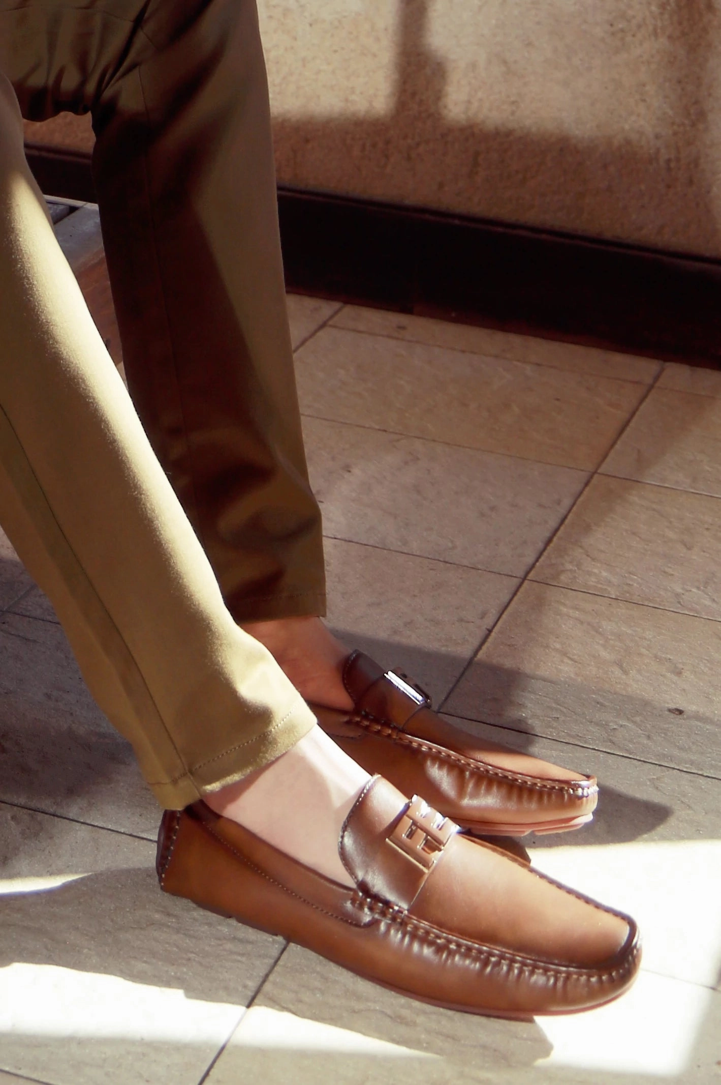 Jumpman Mvp Casual Shoes Brown Casual Moccassins Shoes