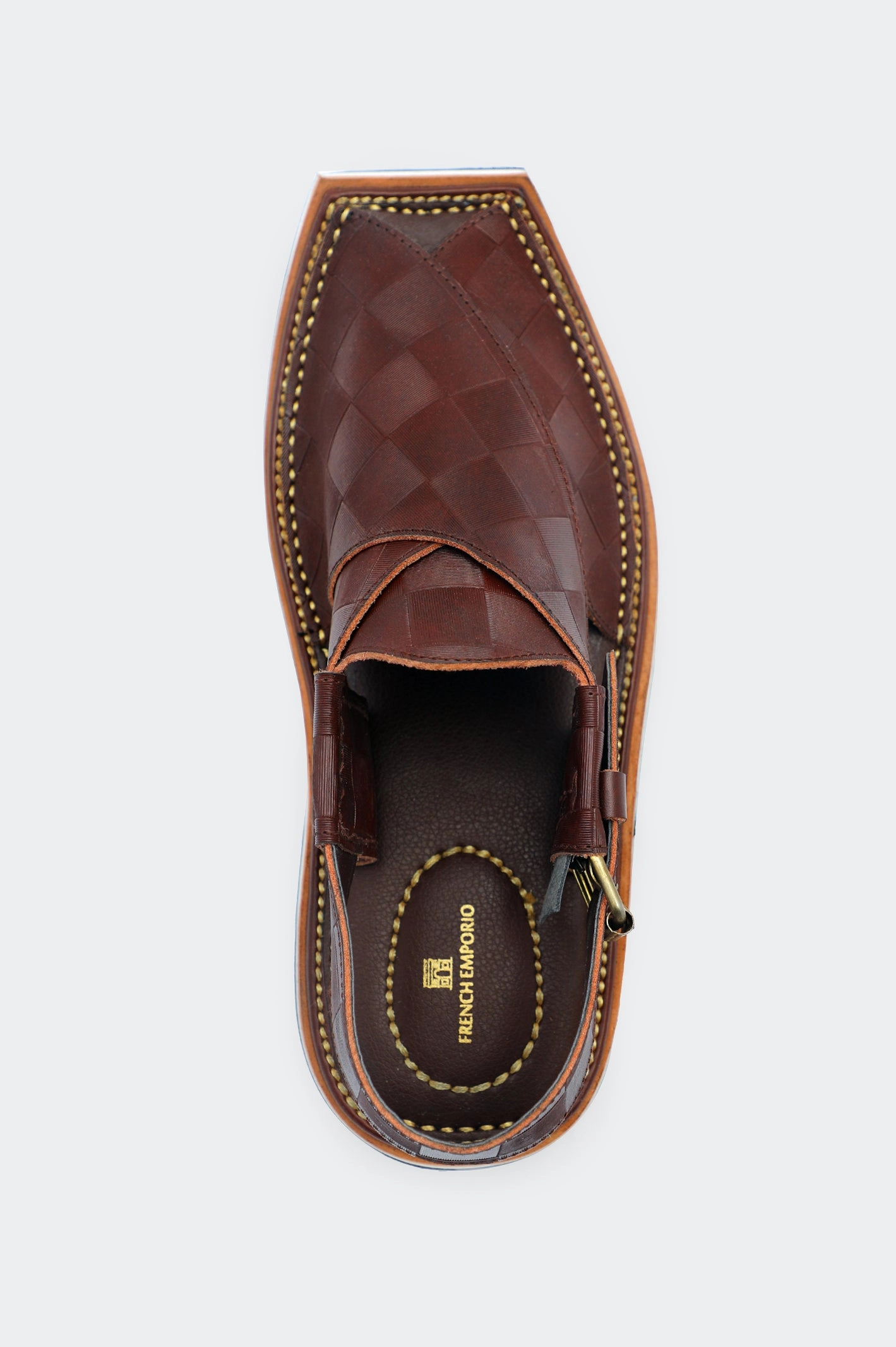 Biking In Sandals Men Brown Coffee Sandals