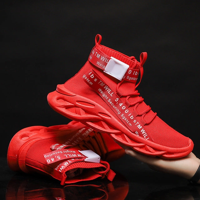 BIGFIRSE Men Sneakers  Outdoor Flyknit Breathable Trend Shoes For Man Loafers New  Zapatos Hombre Fashion Shoes For Men Lace-up