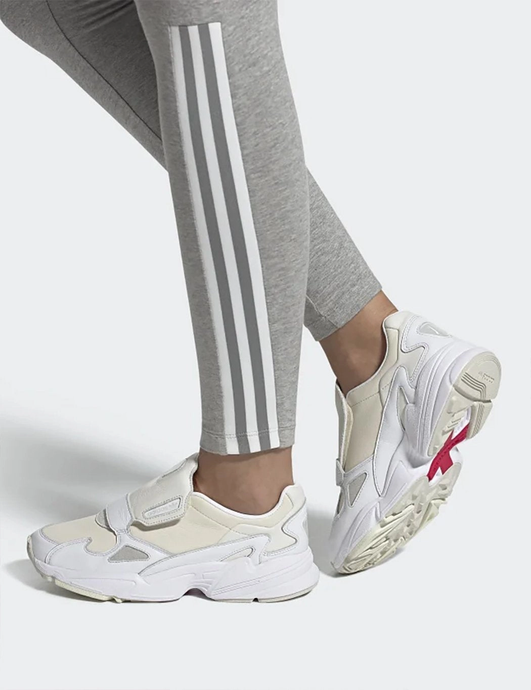 adidas Falcon RX Shoes (EE5110) - Off White/White Adidas Court Shoes