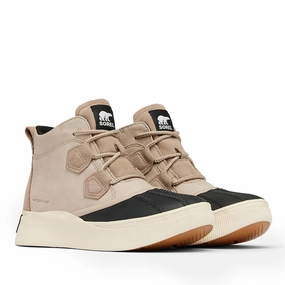 Plae shoes waterproof Sorel Women's OUT N ABOUT IV Classic Waterproof Boot | Omega Taupe / Black