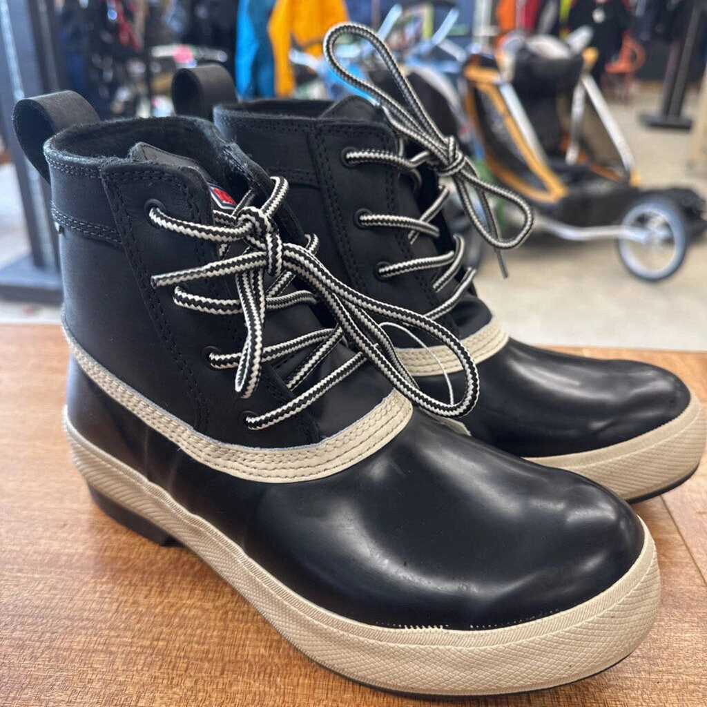 XTRATUF - Women's 6" Legacy Lace Boots: Black-women-8 Best Waterproof Kid Shoes