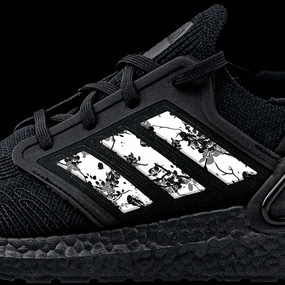 Adidas Shoes Campus 00s White/Black Cherry Stripes for Ultra Boost 20