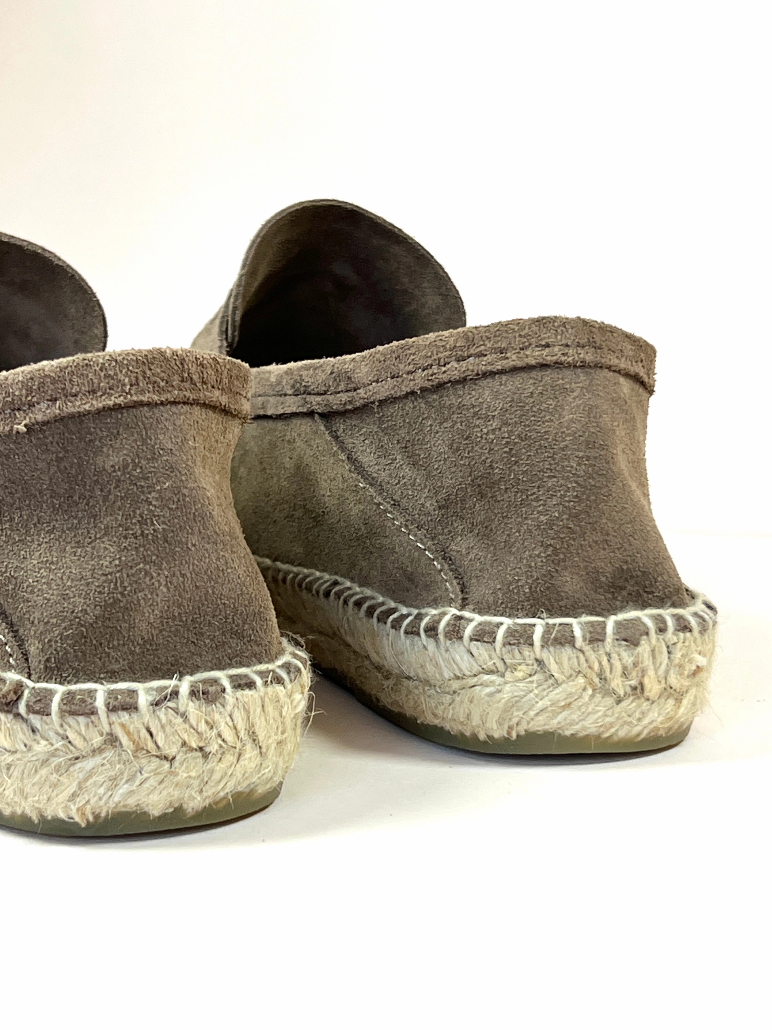 Suede Loafer Espadrille Mexican Espadrilles