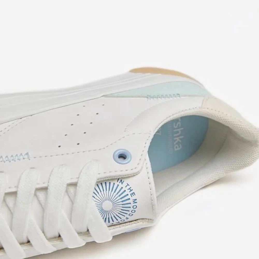 White Nursing Sneakers Bershka Flatform Sneakers Women 1493-860-001-WHT