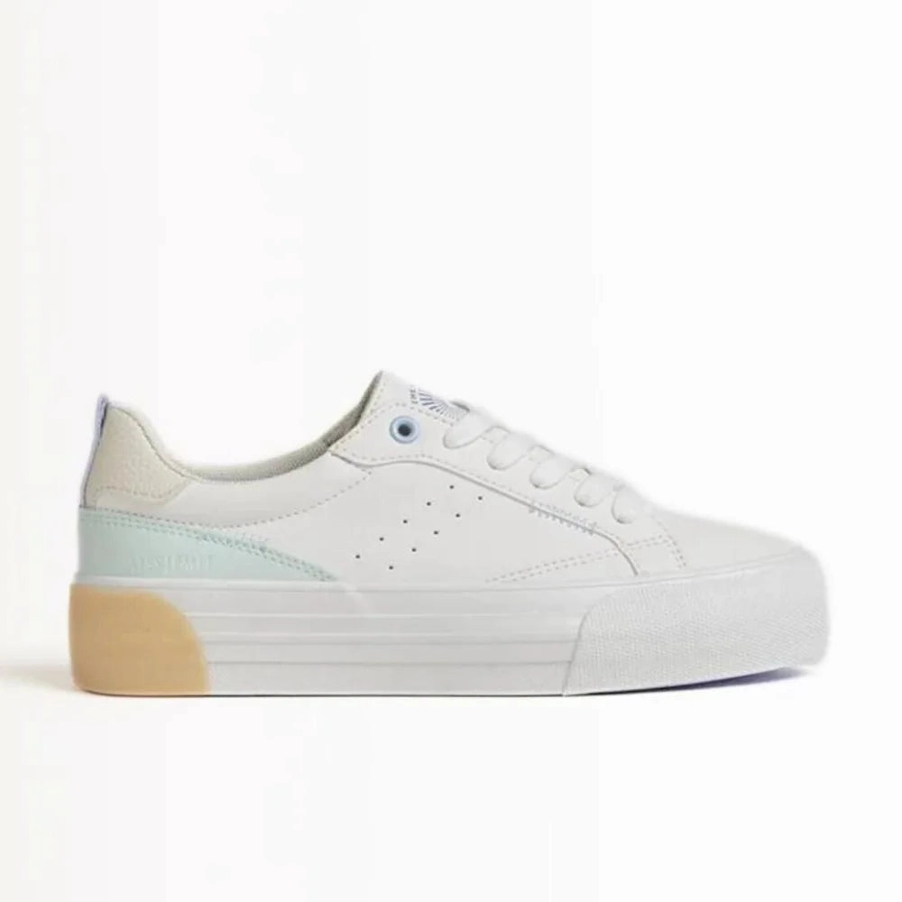 Club C 85 Vintage Sneakers Bershka Flatform Sneakers Women 1493-860-001-WHT