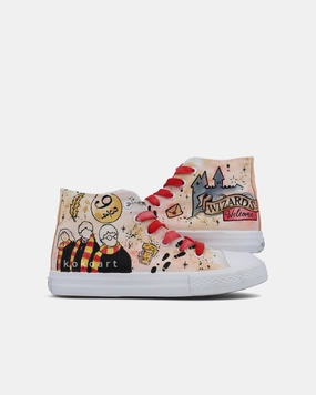 Wizards Welcome Hand Painted Shoes Waterproof Shoes Price