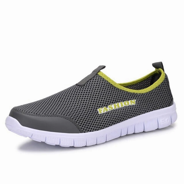 Wide Walking Sneakers Women Casual Shoes New Arrival Breathable Women's Fashion Air Mesh Summer Shoes Female Slip-on Plus Size 34-46 Shoes