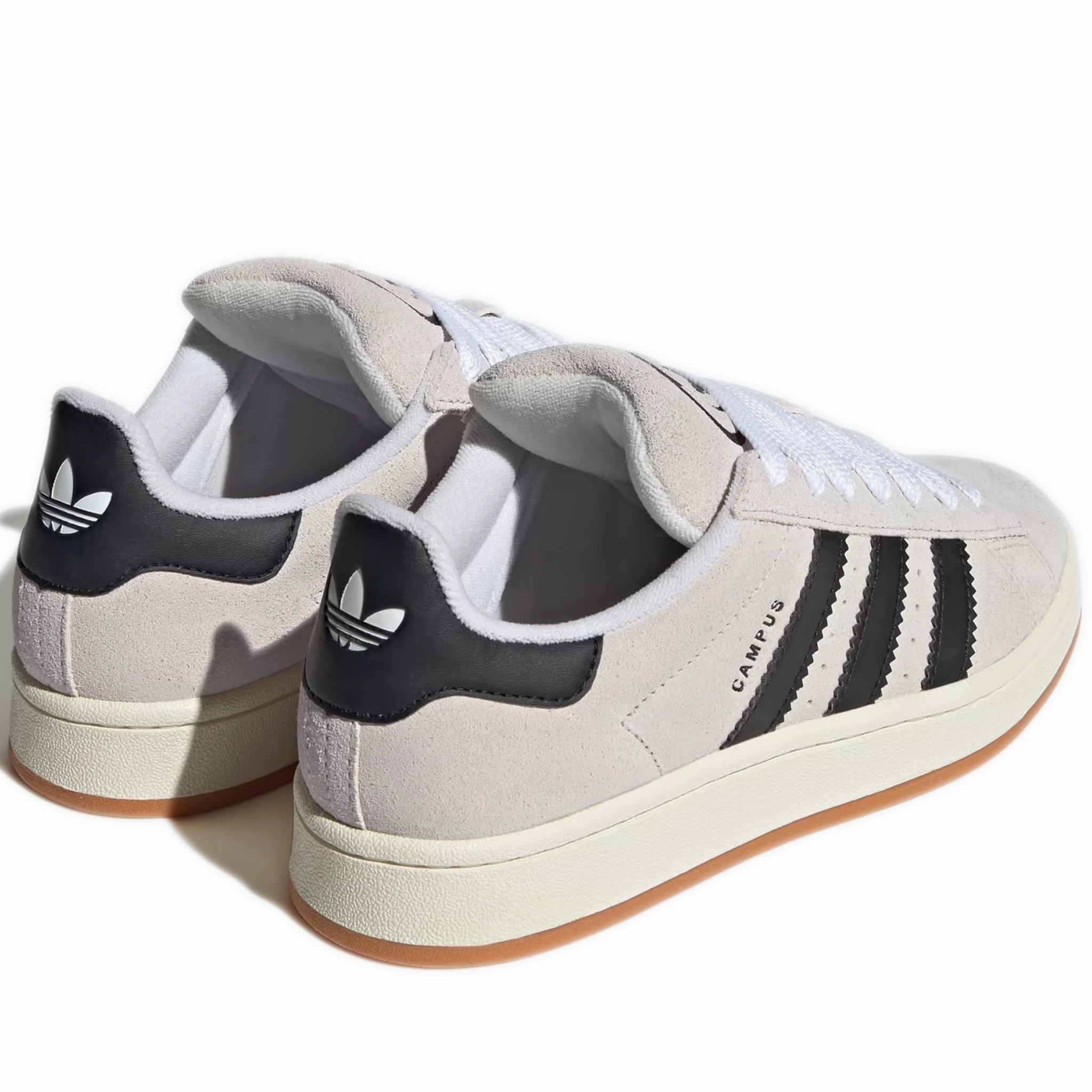 High Cut Skate Shoes Women's Adidas Campus 00s - Crystal White/Core Black/Off White