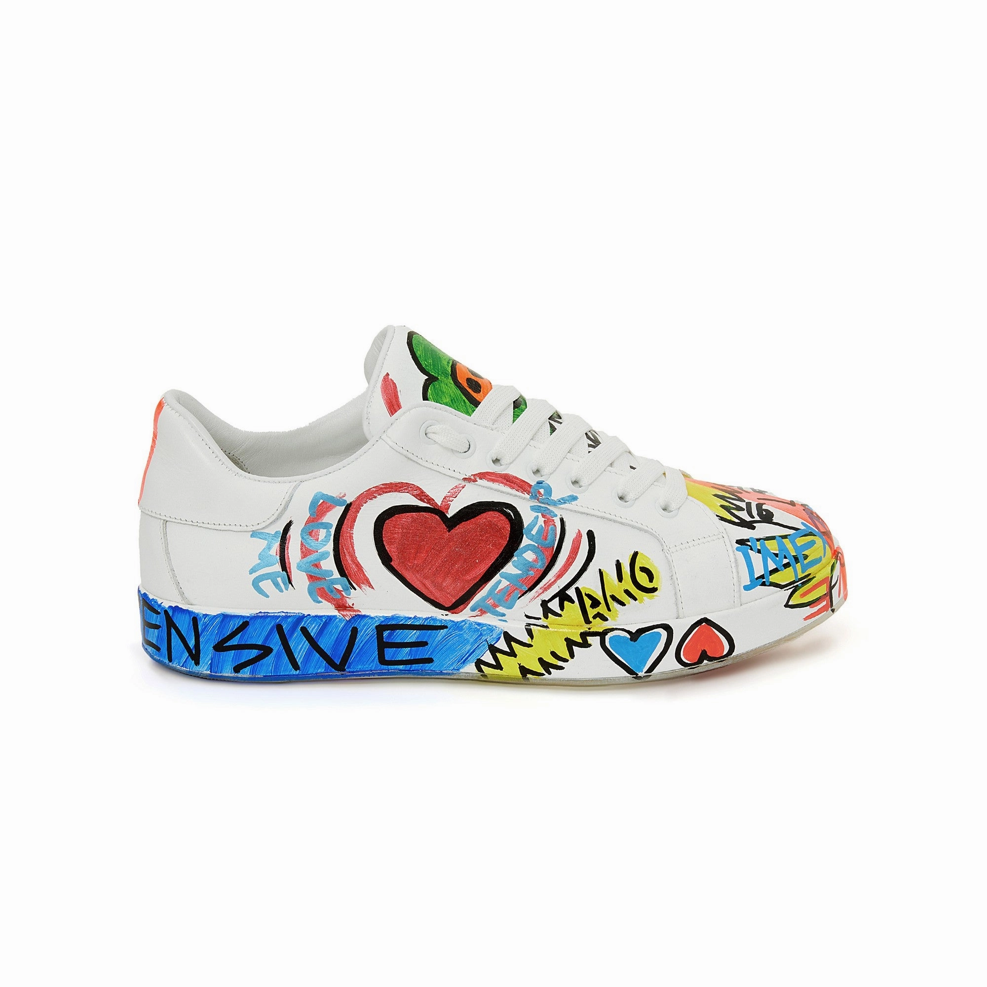 Vapormax Plus Sneakers Women's Calf Leather Handmade Sneakers W5022