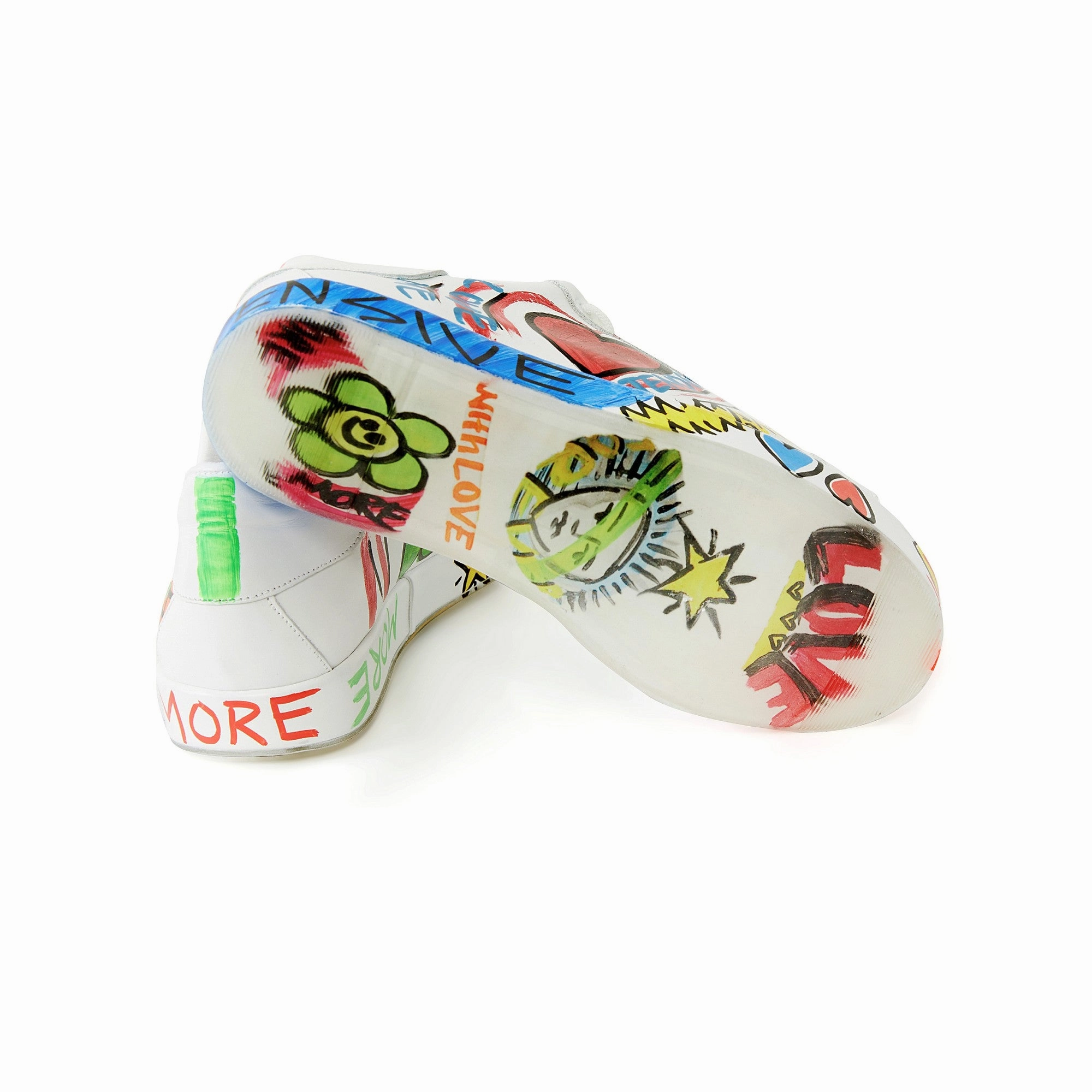 Women's Calf Leather Handmade Sneakers W5022 Sneakers And Dress Shoes