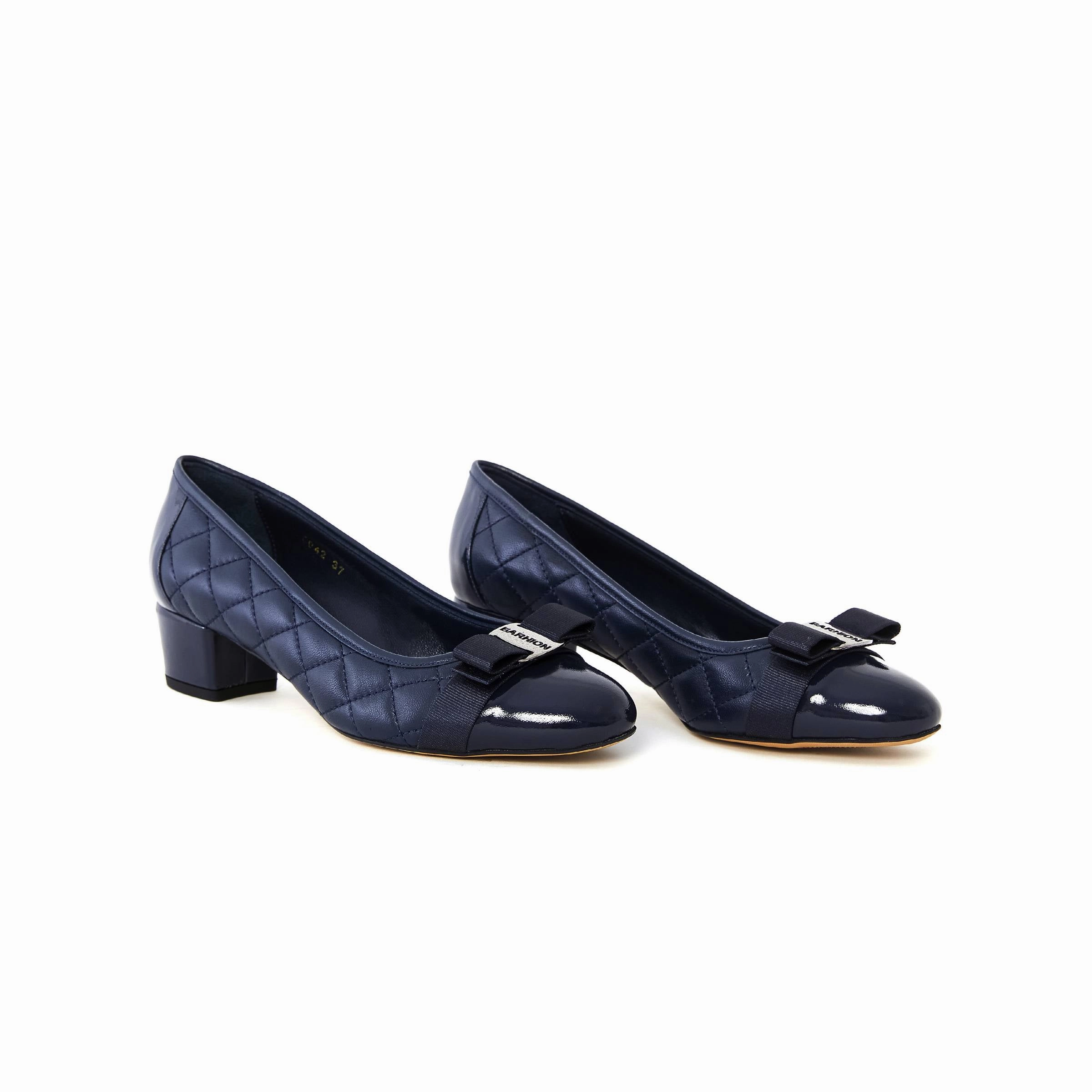 Casual Dockers Shoes Women's Metisse Leather Handmade Block Heels W1012