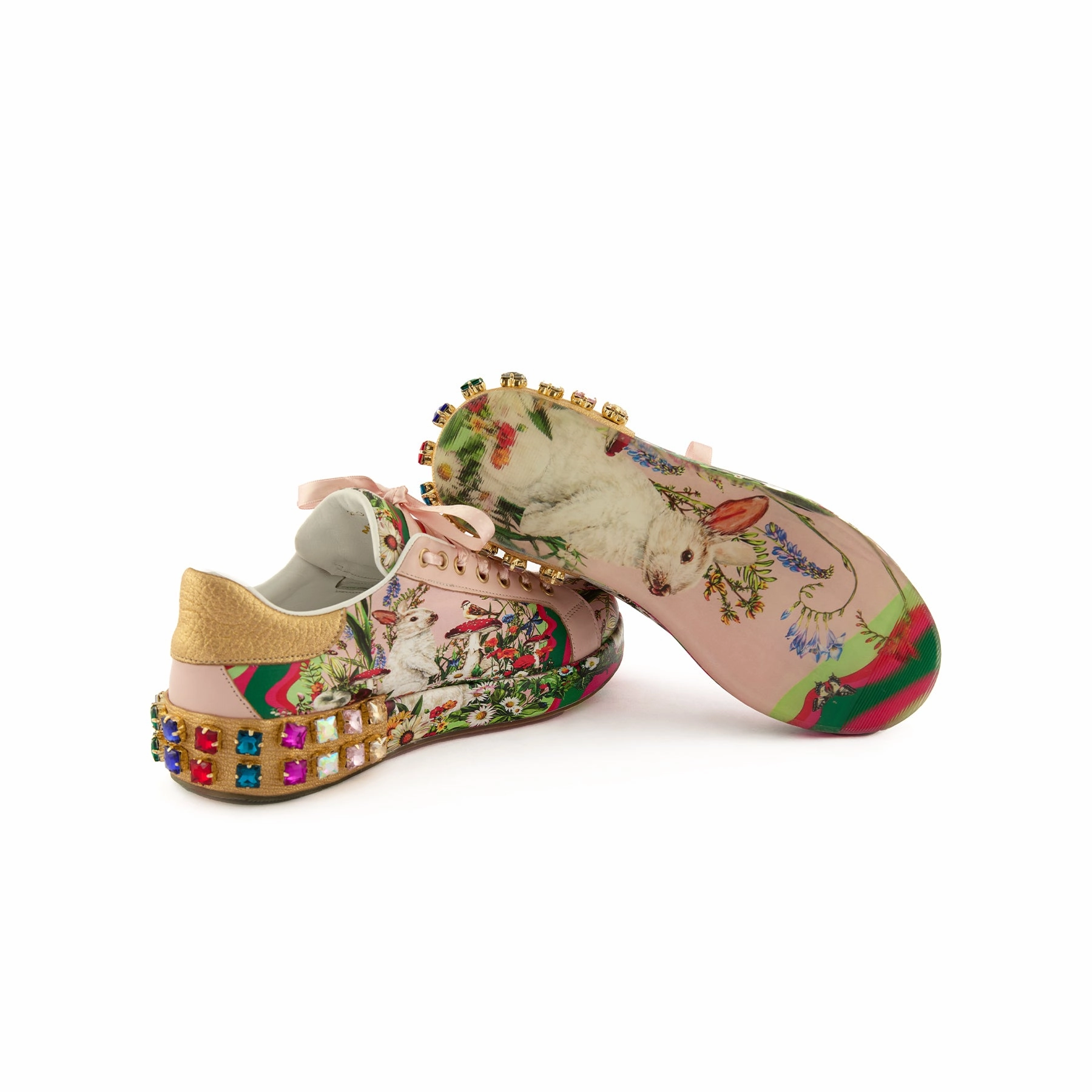 Uno Sneakers Women's Pink Calf Leather Handmade Sneakers W5024