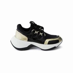 The Goat Sneakers Women's Rugan Calf Leather Scuba Handmade Sneakers W5009