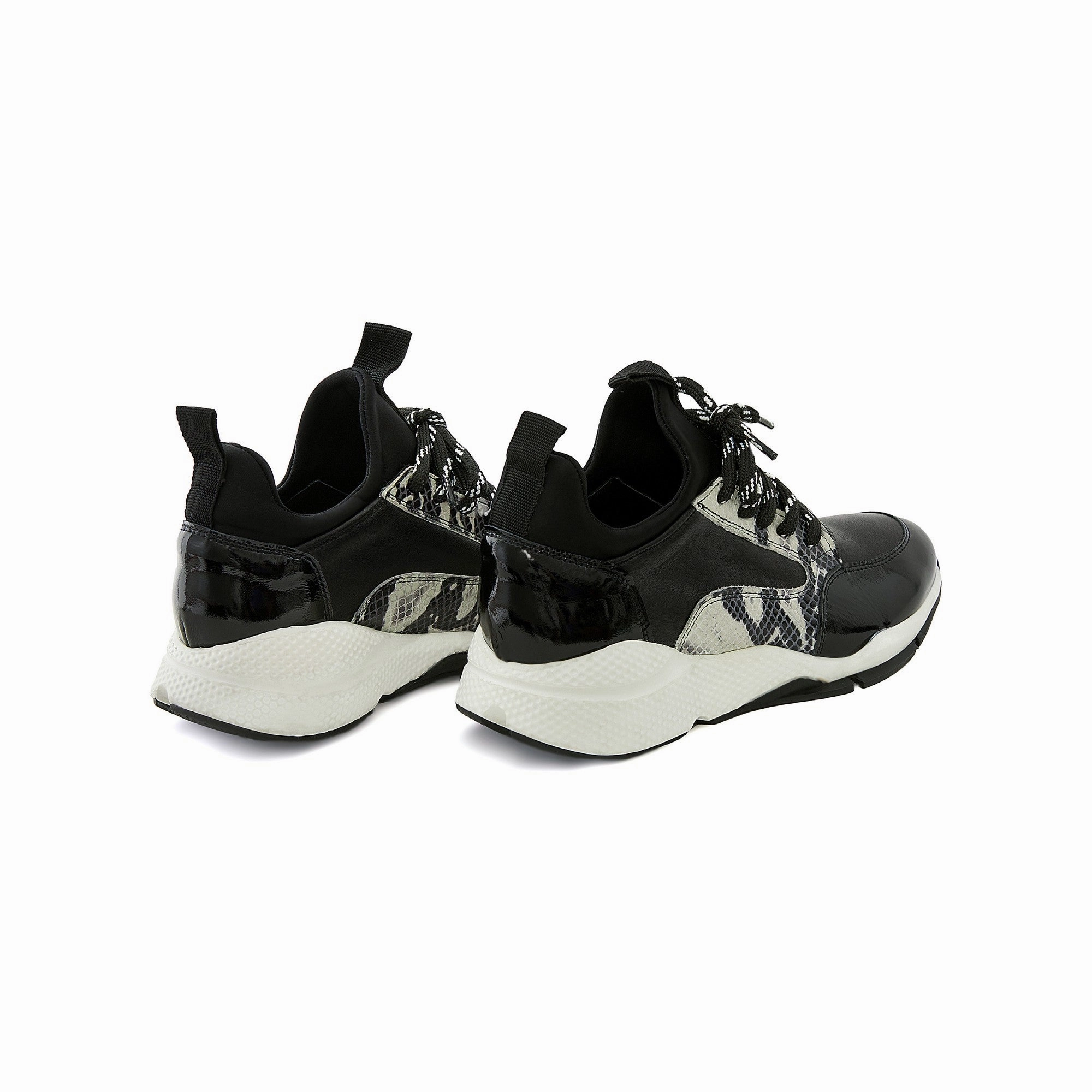 Women's Snake Leather Handmade Sneakers W5010 Sneakers For Sale Online