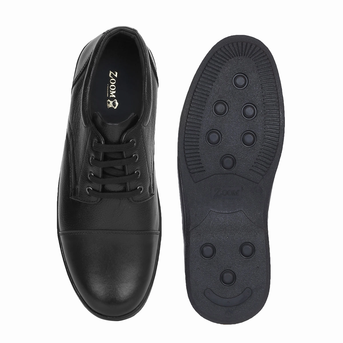 Leather Boots for Men D-047 | Mens Black Leather Boots Work Boots Sale