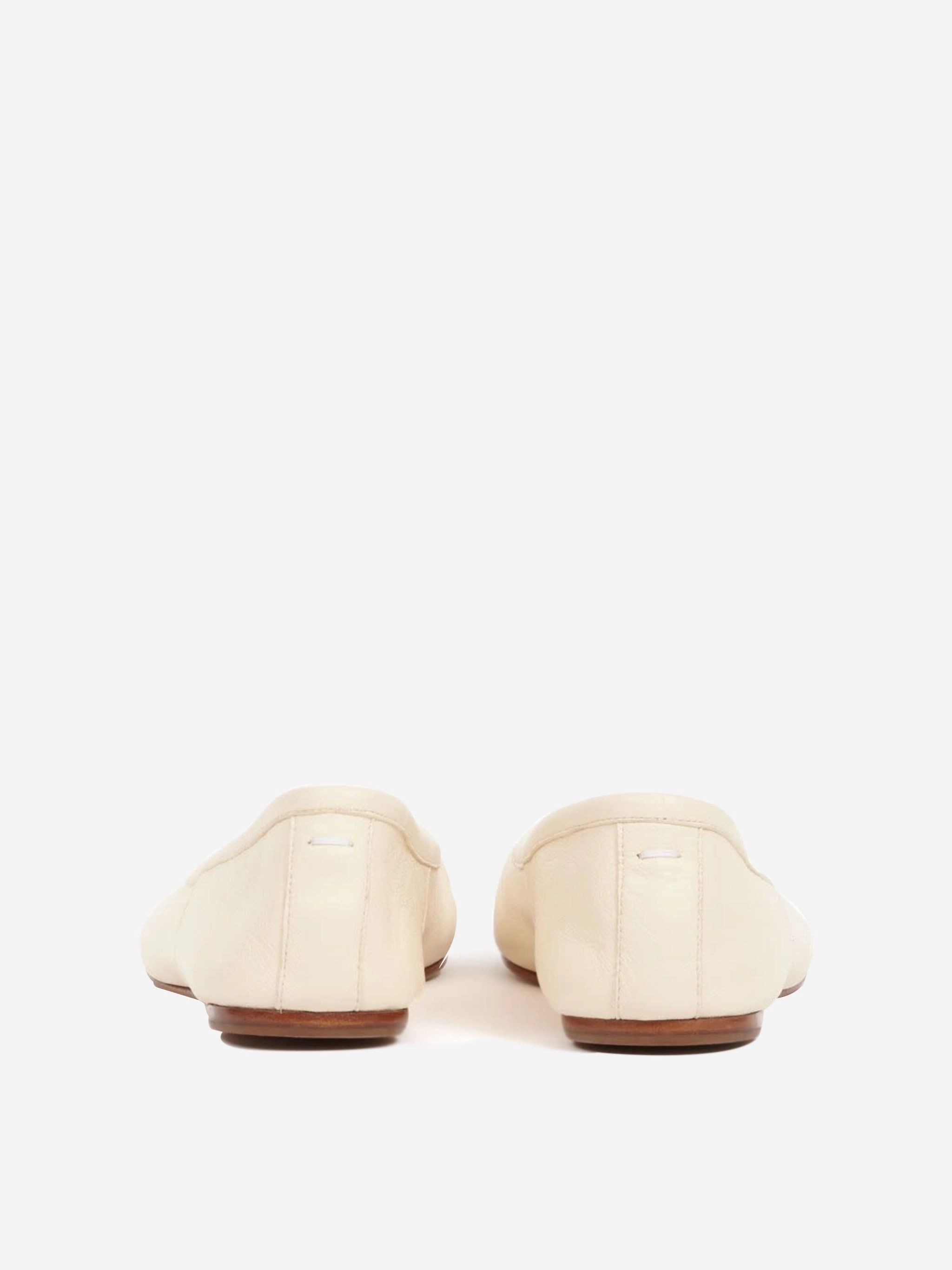 Best Shoes For Gravel Bike MAISON MARGIELA - Women Calfskin Tabi Ballet Flats