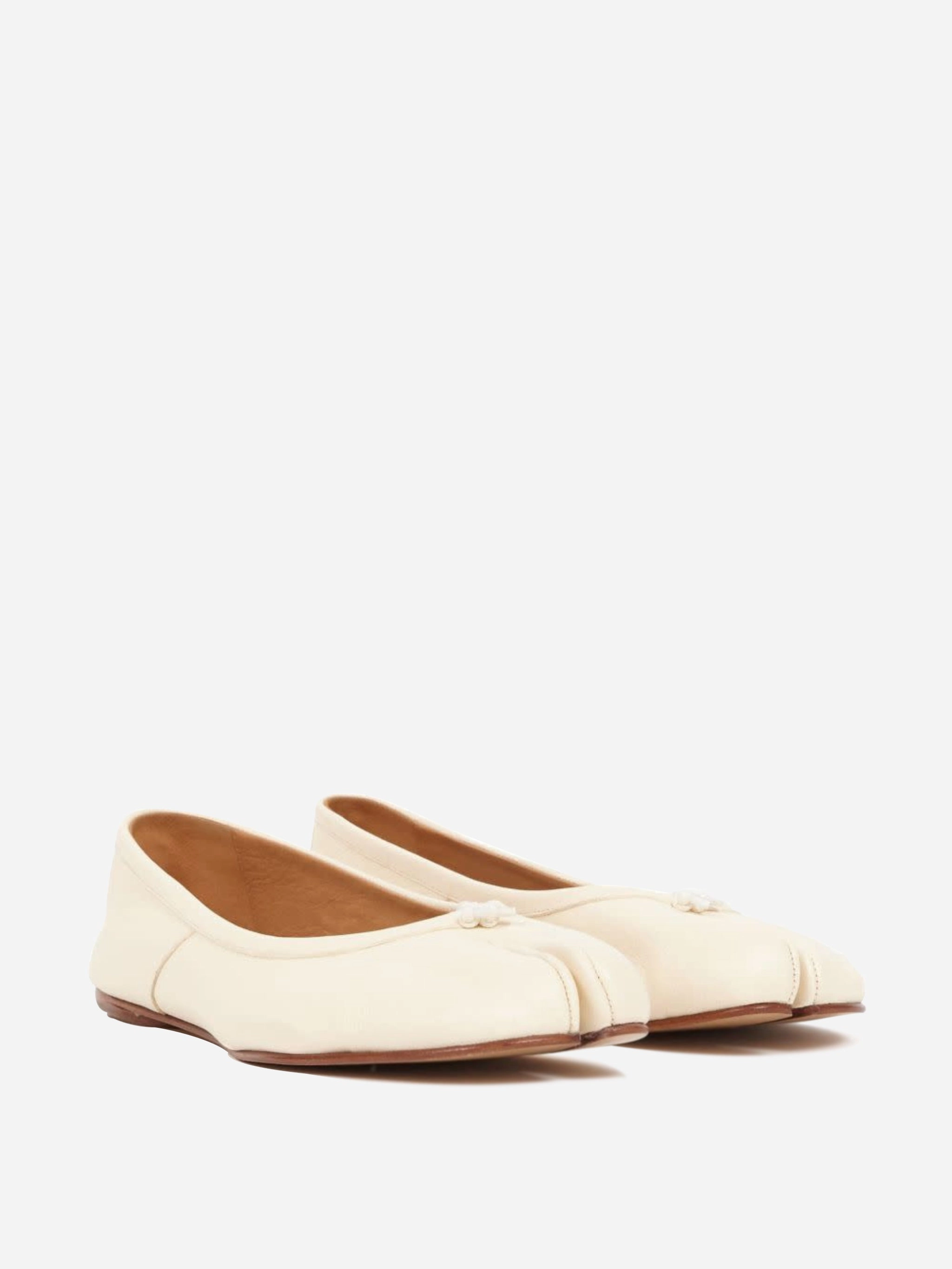 MAISON MARGIELA - Women Calfskin Tabi Ballet Flats Elegant Flat Wedding Shoes