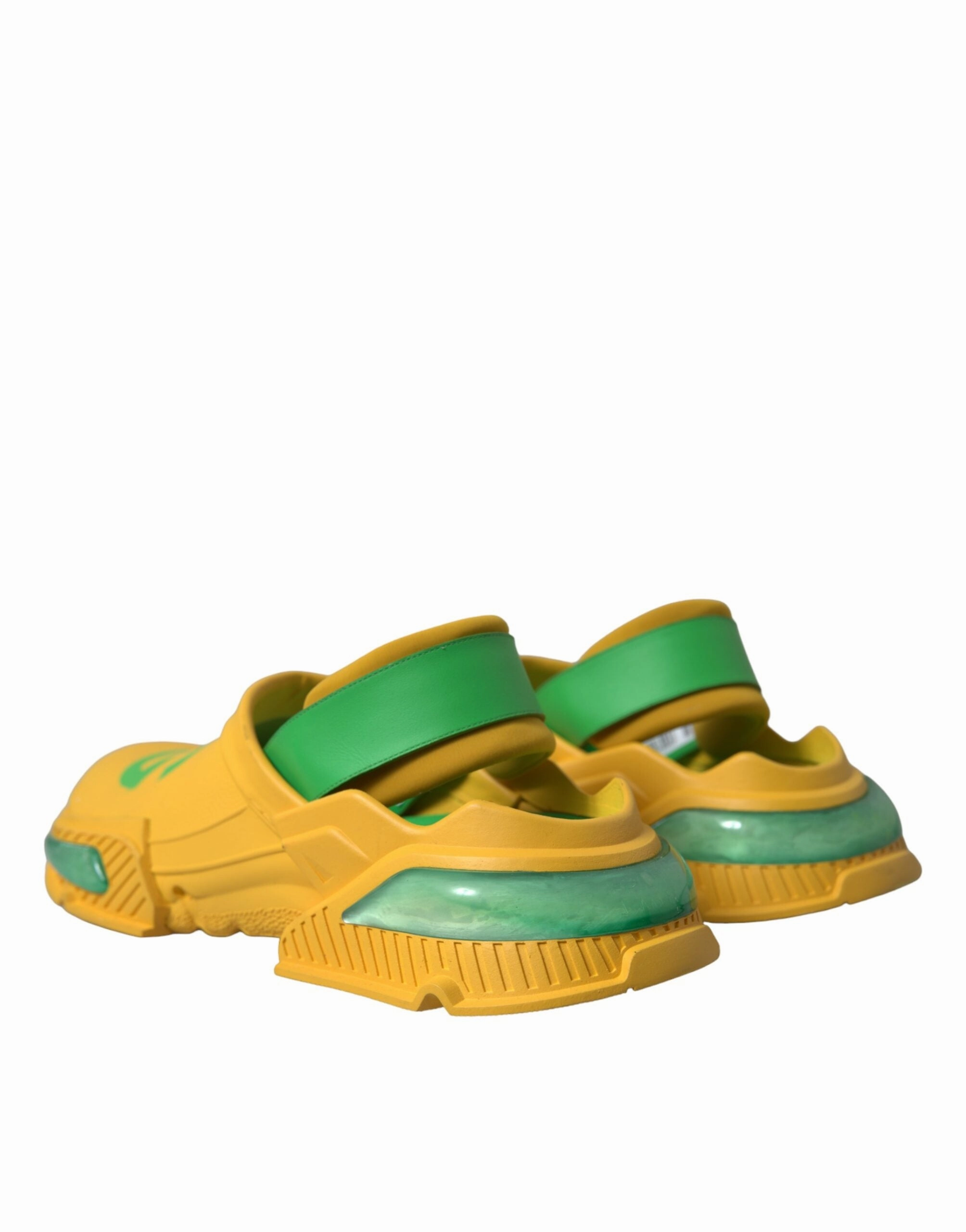 Yellow Green Rubber Clogs Men Slippers Men Shoes Christmas Funny Slippers