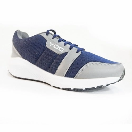 Casual Shoes Old YOO  CUT AND SAW NAVY BLUE CASUAL SHOES FOR GENTS - TRACK