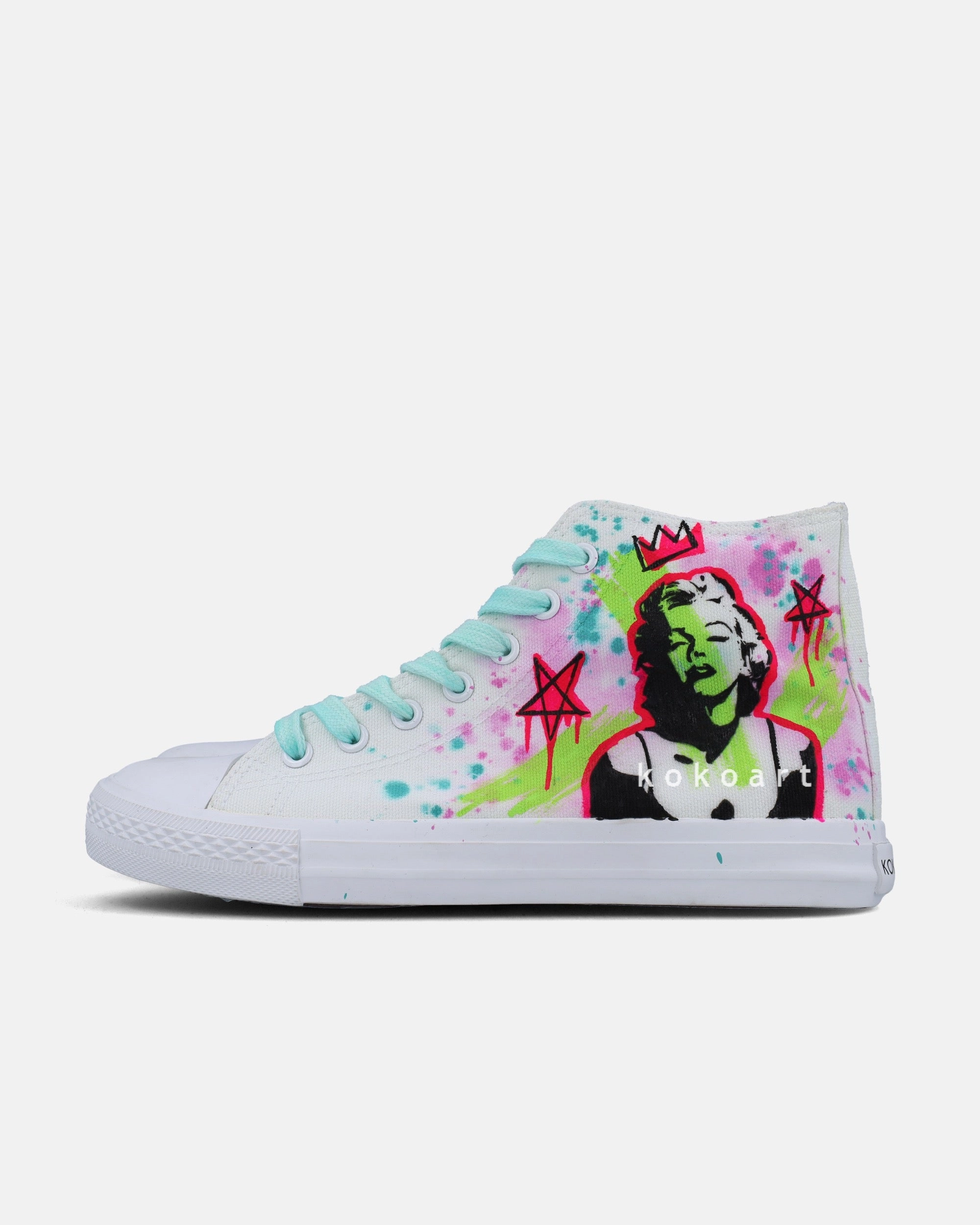 You Deserve to Twinkle Hand Painted Shoes