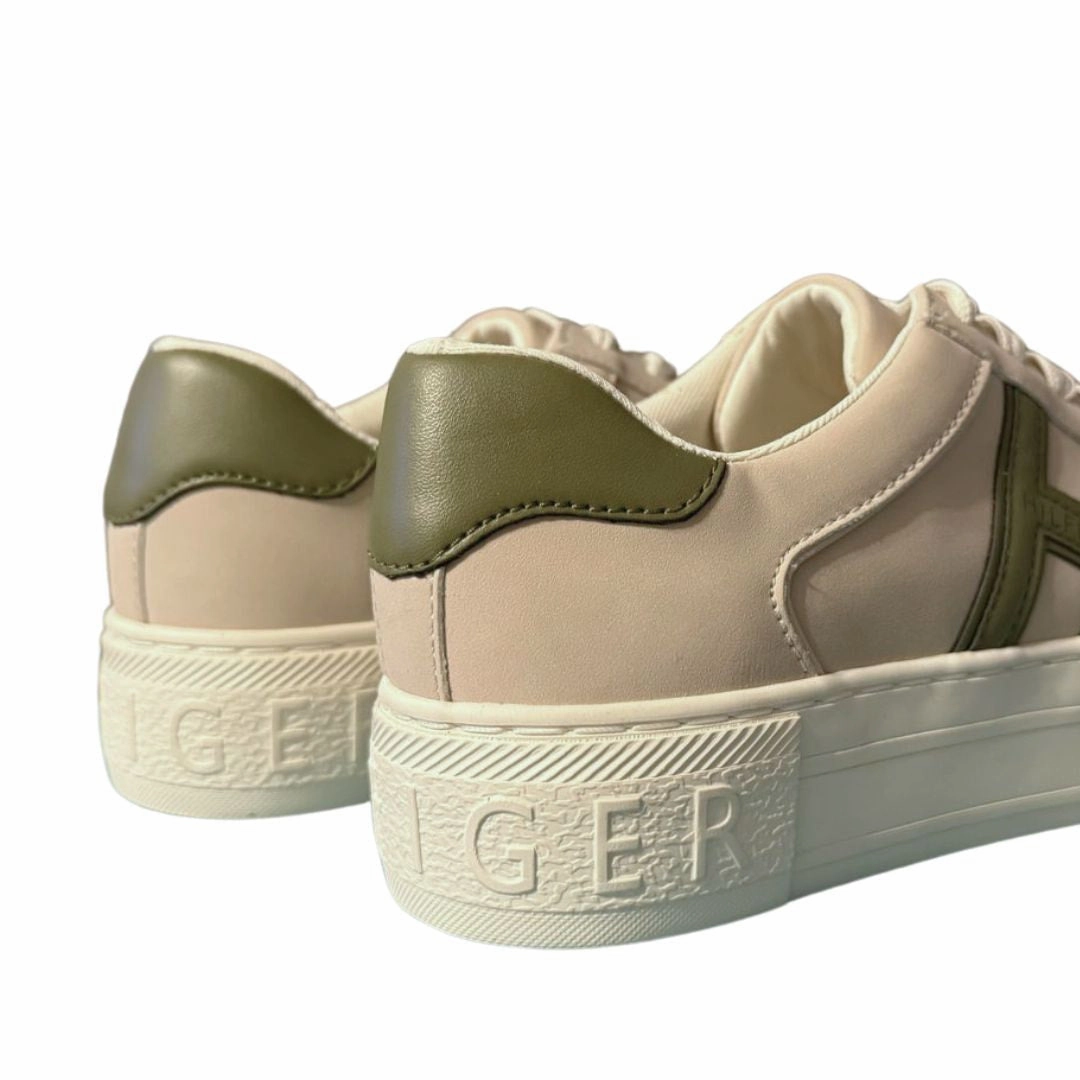 Tommy Hilfiger Baxli Platform Sneakers Women - BEG Sneakers Shoes Heels